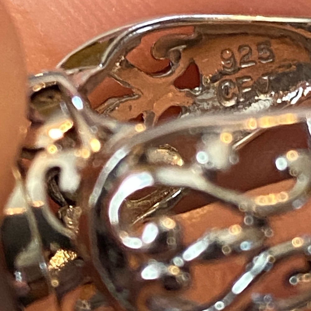 NWOT LARIMAR STERLING RING - Picture 11 of 13